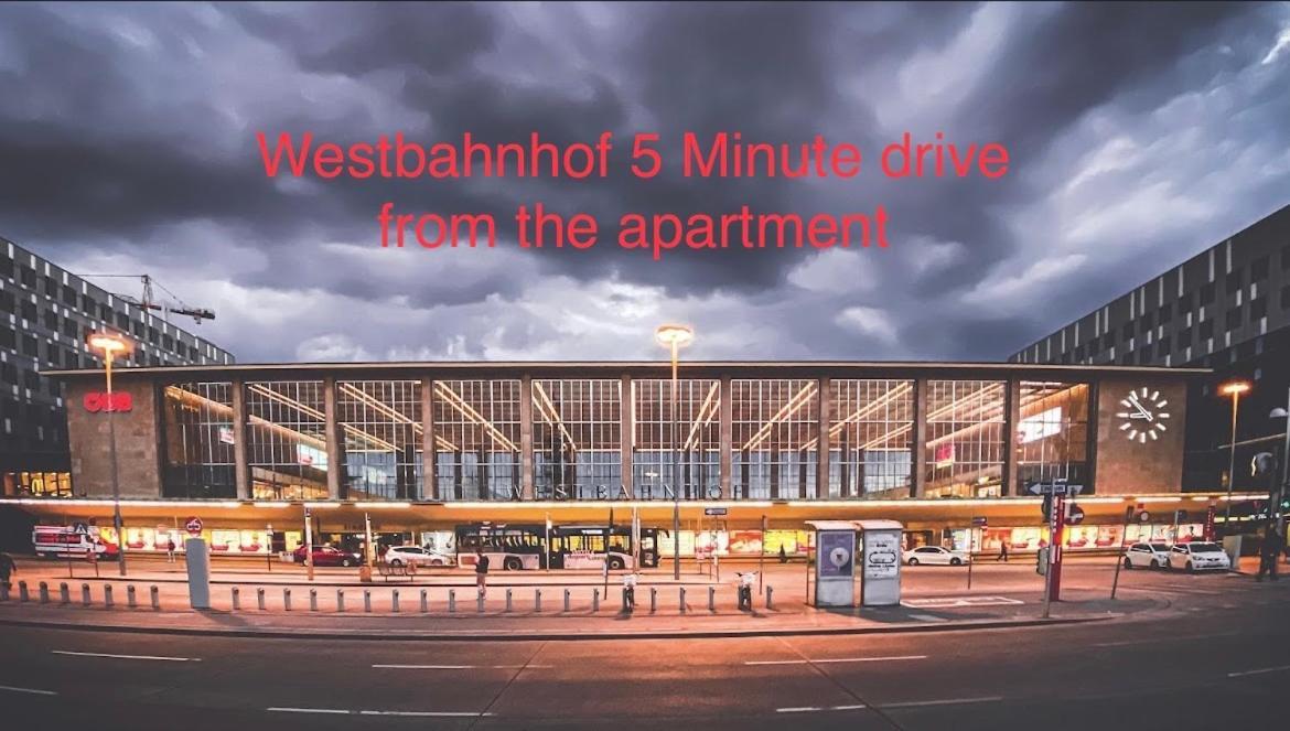 Moonlight Apartment With Porch Near Schoenbrunn And Westbahnhof 비엔나 외부 사진